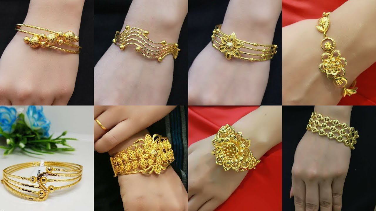 TOP 20 Gold Bracelet Designs For Women | Light weight Bangle/Bracelet  designs #Goldpot - YouTube