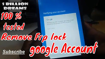 Samsung TAB A6 FRP bypass Very Easy Solution || By 1 Billion Dreams ||