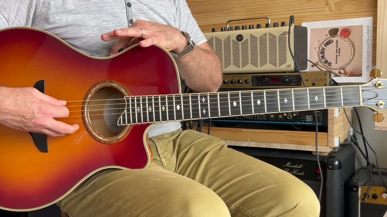 Yamaha APX-10 Sunburst Electric Acoustic Guitar 1989 Taiwan