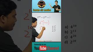 Simple But Tricky | How to Solve Powers Questions in maths | imran sir maths #shorts