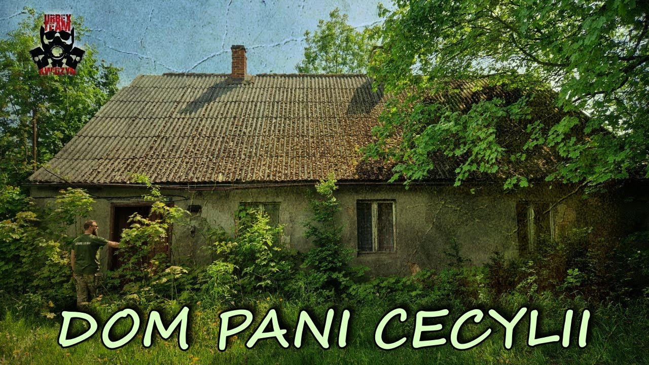 OPUSZCZONY DOM PANI CECYLII PEŁEN WYPOSAŻENIA #urbex #opuszczonemiejsca #urbandecay