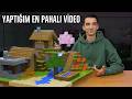 Manyetik Küplerle Dev Minecraft Köyü Yaptım! (En Pahalı Videom)