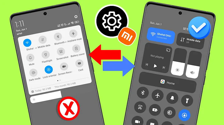 Redmi 14c Control Center Settings | Change Control Center on Redmi 14C Enable HyperOS Control Center