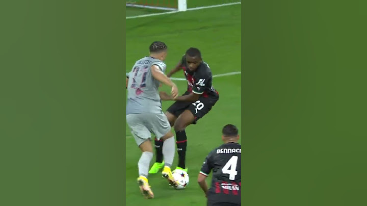 OKAFOR INSANE GOAL AGAINST MILAN 🔥