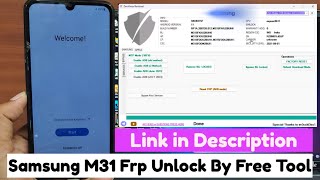 Samsung M31 Frp Unlock By Free Tool || All Samsung Free Frp Unlock Tool 2023