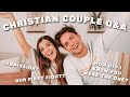 CHRISTIAN COUPLE Q&A || fighting, godly submission, how to know if they're the one!