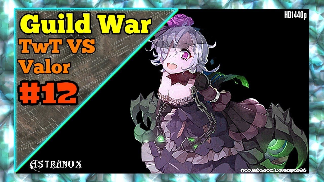 EPIC SEVEN Guild Wars PVP #12 [Requiemroar Luna Kise Cidd Kluri] Gameplay Commentary F2P (Epic 7 GW)