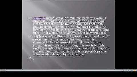 Engine Trouble Short story by RK Narayan