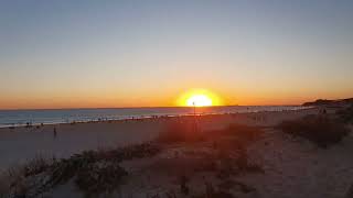 Puesta de Sol en la Barrosa, Chiclana.