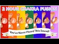 7 Chakra Fusion (2 Hours) Sound Bath Frequencies | Singing Bowls | Meditation Music | Sleep Music