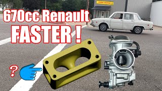 S3 E32 We install a 3D printed manifold spacer on the 670 cc Predator Renault for moor speed