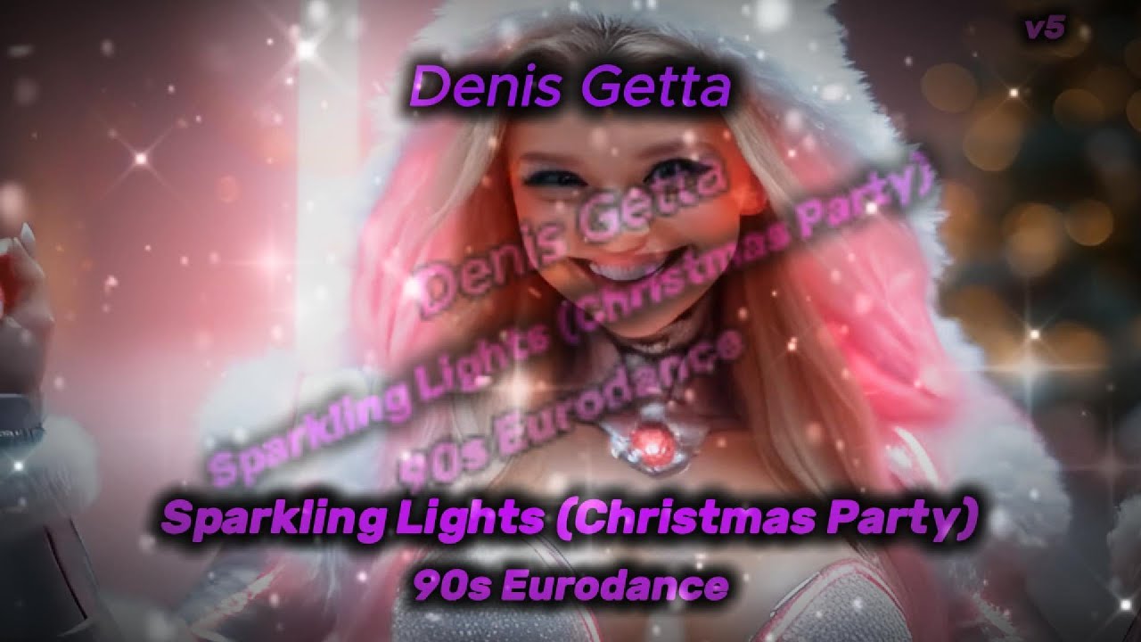 Denis Getta - Sparkling Lights (Christmas Party) | 90s Eurodance