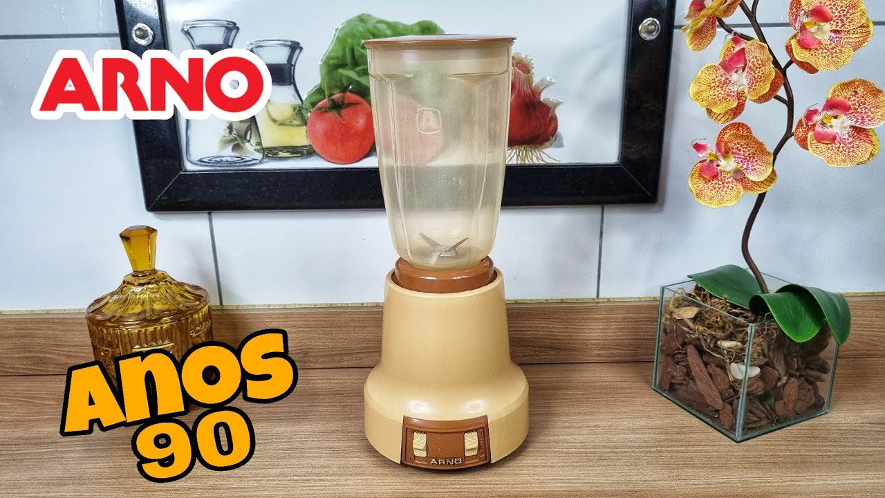 Momento retrô Liquidificador Arno anos 90