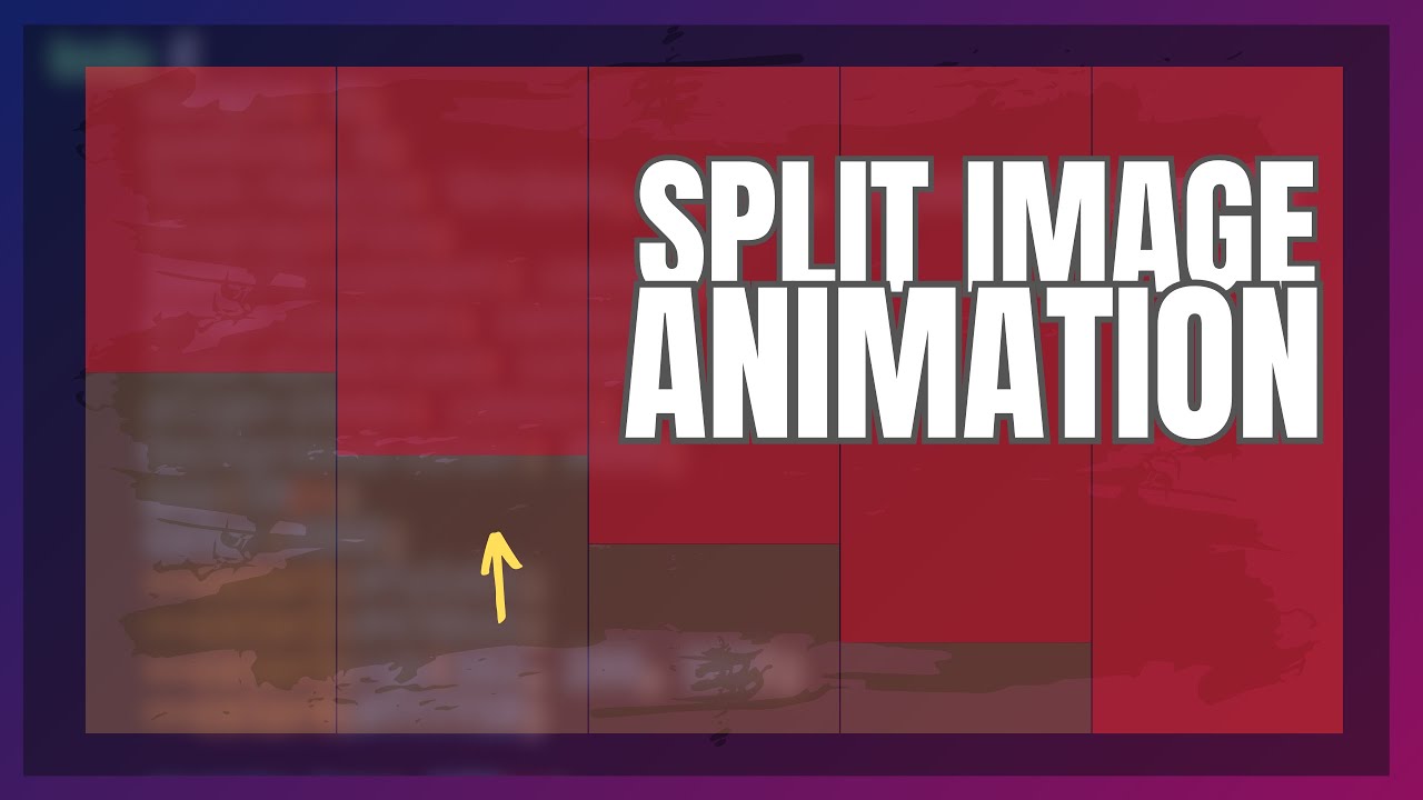 Creating an Image Split effect on hover using CSS - YouTube