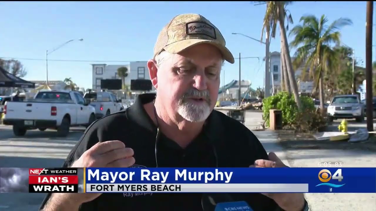 Fort Myers Beach Mayor Murphy says search and rescue is their primary focus