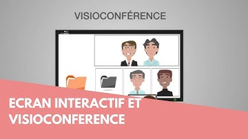 Ecrans interactifs pour la visioconférence