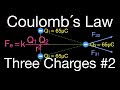 Coulomb's Law and Force Calculation Quiz