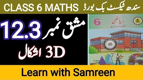 class 6 math  exercise 12.3| new math book| Sindh Text Book Board