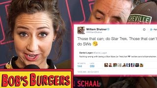Twitter Theater: 'Bob’s Burgers' Cast Perform William Shatner’s Tweets Twitter Theater: 'Bob’s Burgers' Cast Perform William Shatner’s Tweets