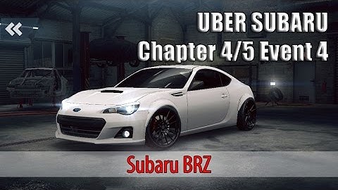 NEED FOR SPEED - No Limits iOS / Android [ UBER SUBARU ] Chapter 4/5 Event 4