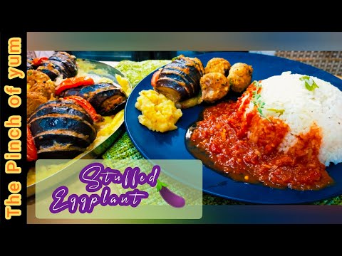 Stuffed Eggplant ||