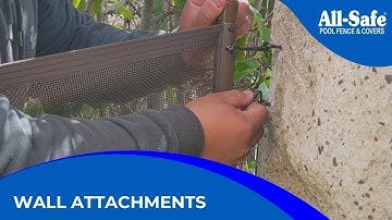 DIY Pool Fence Calculator | Step 7 | Connecting Fence to Walls or Posts