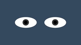 Eyes follow mouse cursor using HTML CSS & Javascript