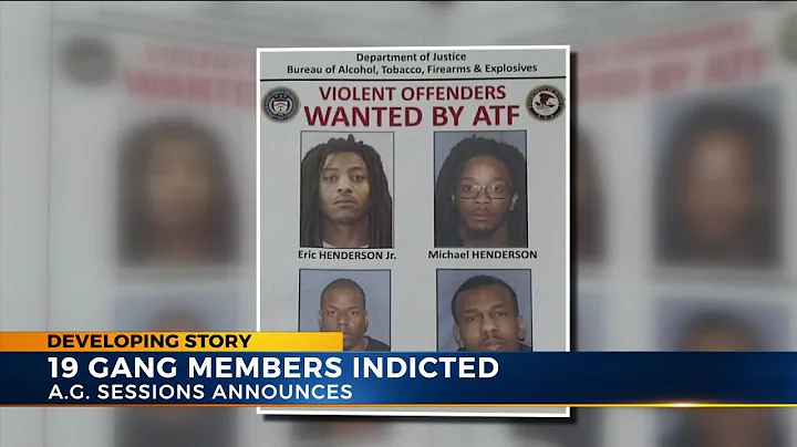 19 alleged gang members charged