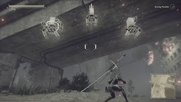 NieR:Automata secret engels boss skip