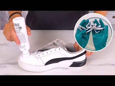 Wideo: 3 sposoby ochrony białych butów