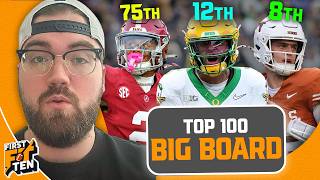 Summer Scouting 2027 NFL Draft Top 100 Big Board (PART 1)!! | First And Ten