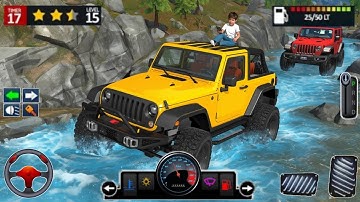 Offroad Jeep driving game 3d | Simulator SUV Jeep 4x4 Game - Android Gameplay