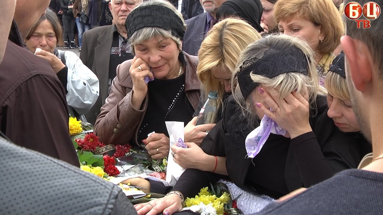 В Білій Церкві прощались із загиблими поліцейськими