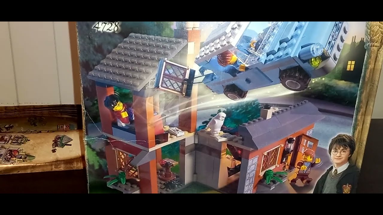 Lego Harry Potter 2002 4728 Escape From Privet Drive Set Review By Jcamera