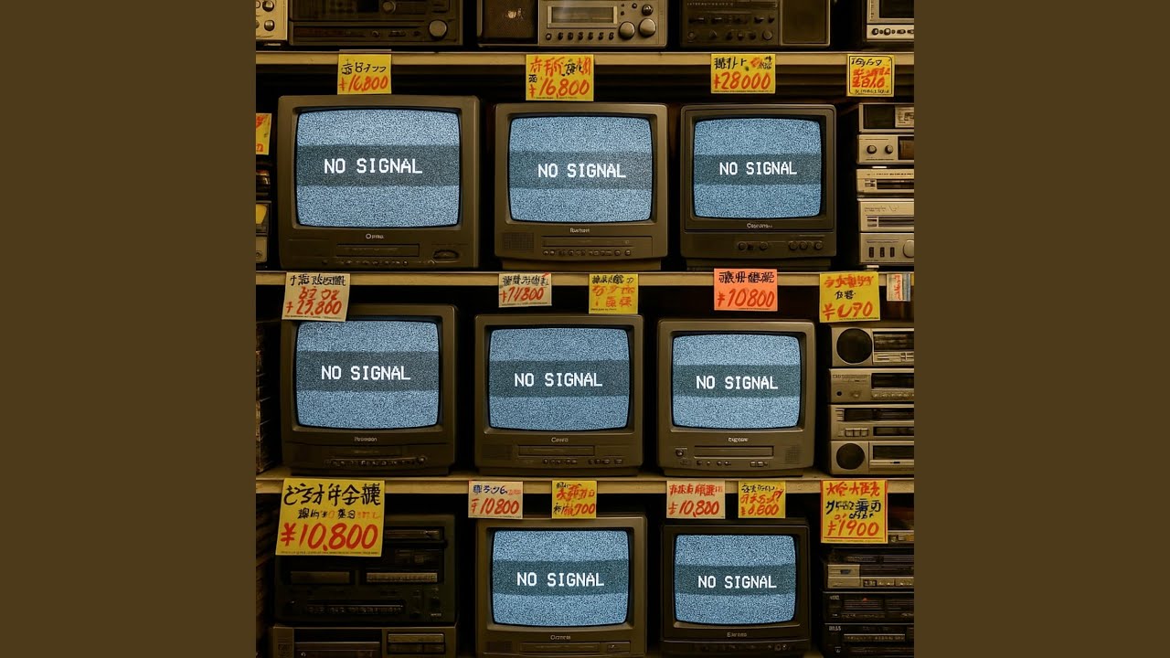 White Noise for Sleep – TV No Signal Edition