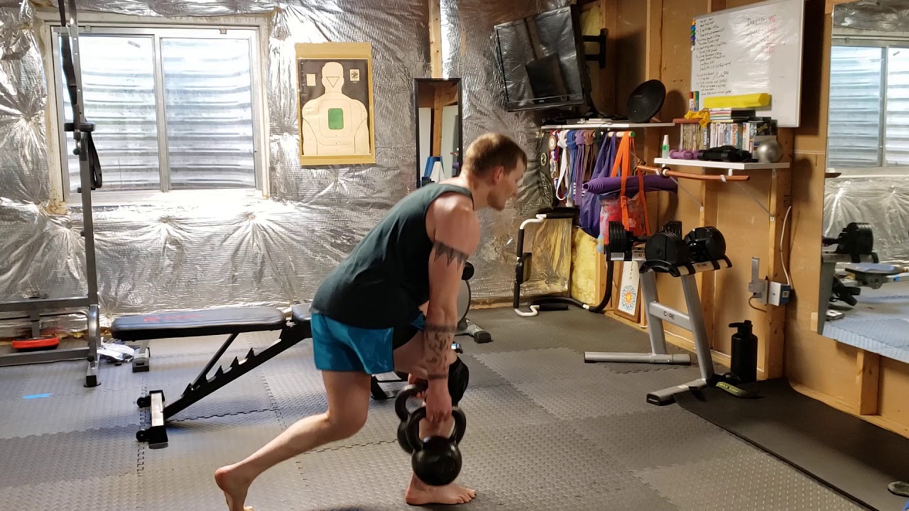 Kettlebell Lower Body Workout 1 YouTube