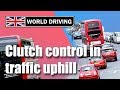 Clutch Control In Traffic Uphill - How To Drive A Manual / Stick Shift Car