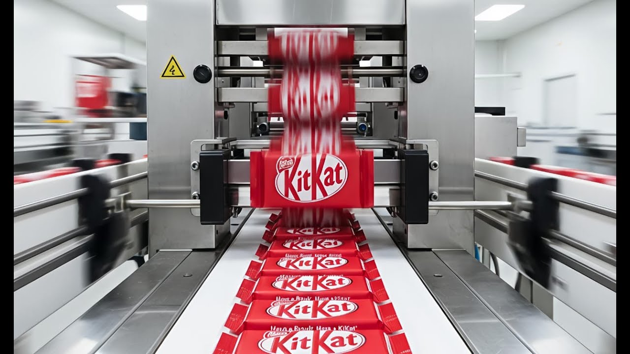 How KitKat Is Made 🍫 | Inside the Factory Process