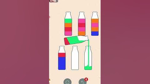 Water sort puzzle level 1- 8 gameplay andriod ios all level