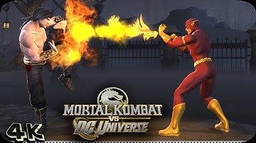 Mortal Kombat Vs DC Universe | Chapter 1 Liu Kang | Story Mode 4K 60 FPS