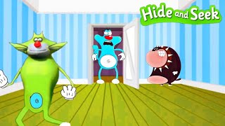 Oggy and the cockroaches game | Oggy hide and seek gameplay| Matsya gamer|