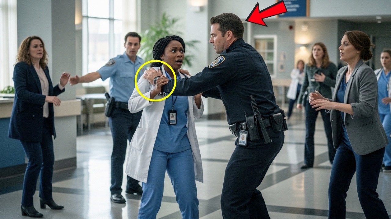 Cop Assaults Black Nurse at Hospital Lobby — Seconds Later FBI Director Freezes the Scene