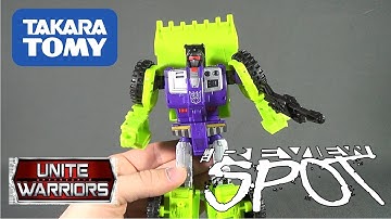 Toy Spot - Takara TOMY Transformers Unite Warriors Devasator Constructicon Scrapper