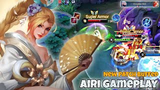 Airi Jungle Pro Gameplay | New Patch Buffed | Arena of Valor Liên Quân mobile CoT
