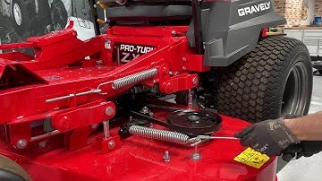 How to Replace a Lawn Mower Belt | Gravely®