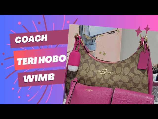 Replying to @synthesinz what's in my coach teri shoulder bag!! 👛👛 #, Coach  Teri Shoulder Bag