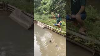 Mancing Mania | Salah Lempar #SHORTS