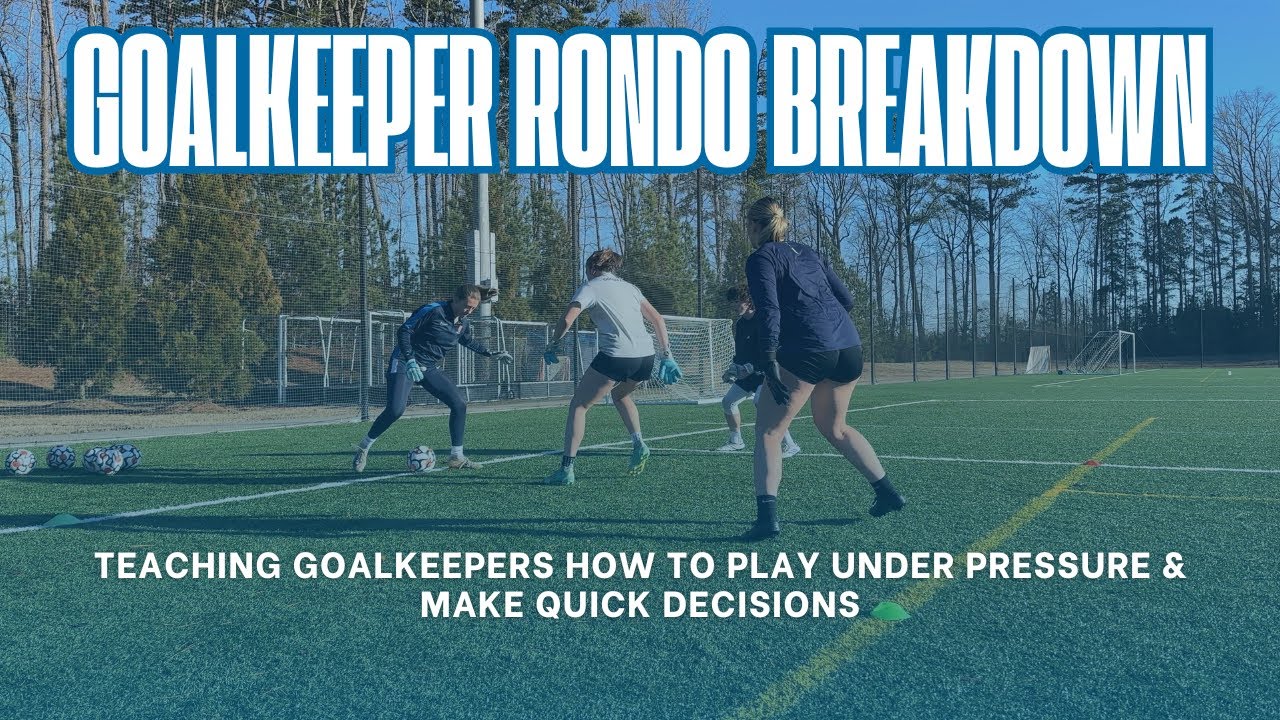 Goalkeeper Rondo Training: Decision-Making, First Touch & Playing Under ...