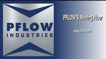 Manufacturing Plant Moving Floor - from PFlow Industries
