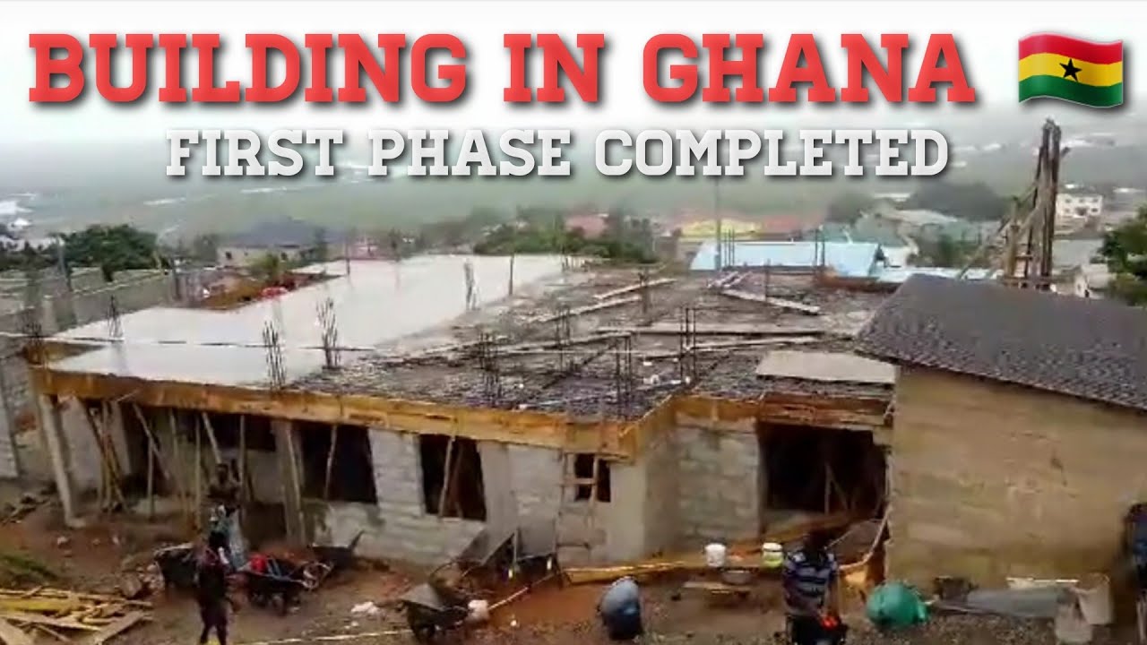 Building In Ghana 1st Phase Concrete Casting Completed Cement Building In Ghana 1st Phase Concrete Casting Completed Cement